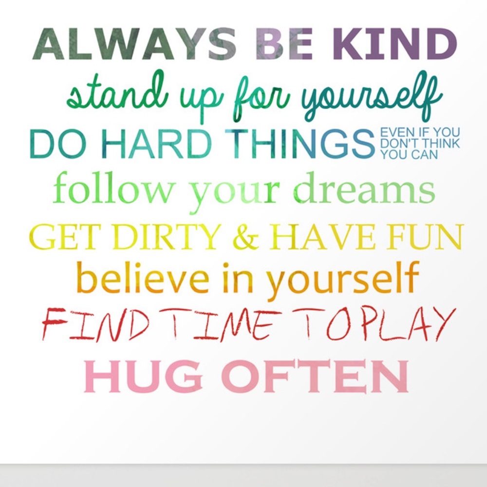 Always be kind!